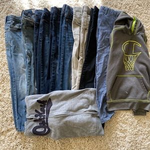 Lot of boys skinny jeans